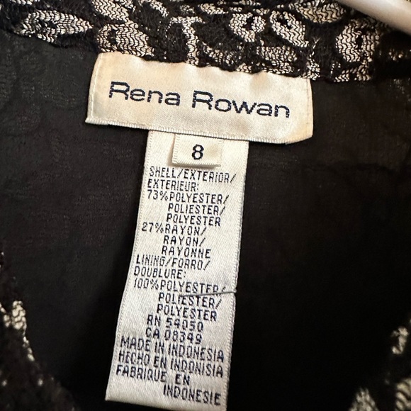 Elegant Black and White Lace Top - Picture 8 of 12